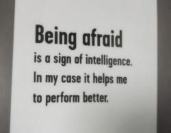 mmaquotes:  Georges St-Pierre quote on fear from his photographic