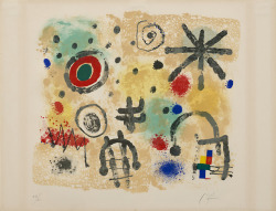 guggenheim-art:  Signs and Meteors by Joan Miró, 1958, Guggenheim