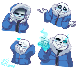 kimithesketchpad:  Blushing Sans for the Bone Zoners~