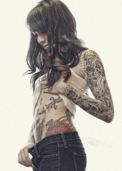 Women with tatoos