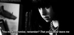kiss-sanity-goodbye:  ♡ Sad black & white blog ♡