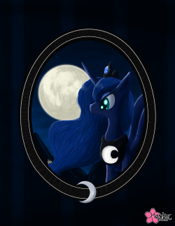 mlpfim-fanart:  Frame -Quiet Pony- by CloudDG