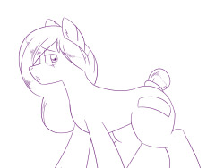 taboopony:  taboopony:  decided to go with a blushy Brash.. as