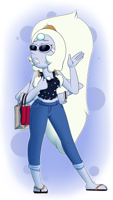 gonenannurs:  putting opal in casual clothing is great  <3