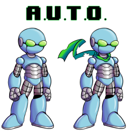 cdb2k3:  the-rnr-bros:  A.U.T.O. Ladies and gentleman… I would like to present to you the Adaptiod Unit built for Tactical Options. Give it up for A.U.T.O.! That’s right folks. The little robot right here is a central character for the story that