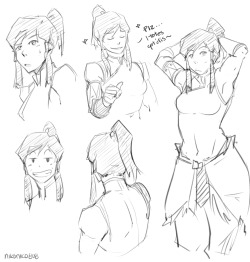 wrrprimary:  nikoniko808:  me: you always draw korra draw something