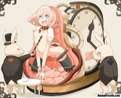 HentaiPorn4u.com Pic- Cum powered clock (with maid battery included!)