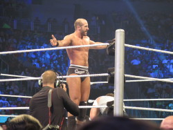  Dean Ambrose v Cesaro—12 August SmackDown taping—Part 2