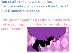 badficniverse:From the fanfic “Blue Diamond thinks that’s
