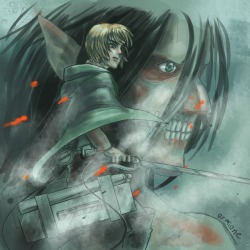 ermioney:Armin’s Tribute week Day2 : Hero From that chapter