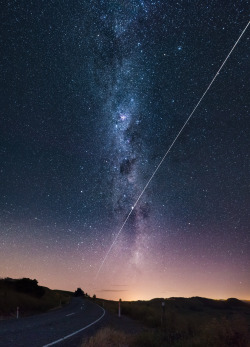 bpwmedia:  The Convergence The ISS crossing over the Pointers