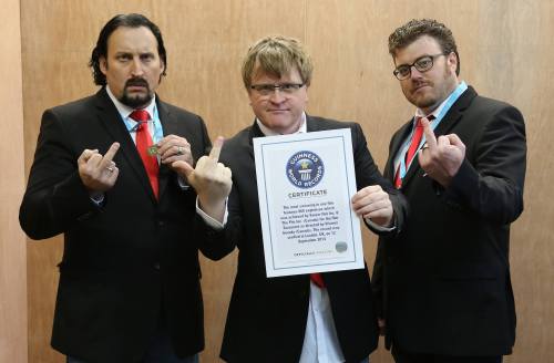 The Trailer Park Boys movie Swearnet has been awarded a Guinness World Record for the most swear words ever recorded in one film … 868 expletives