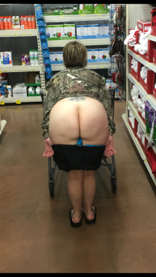 countryboy985:  Showing off her goods at the store @country-girl985