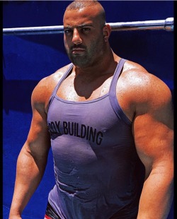 blkguylovesbears:  Mean muscle 