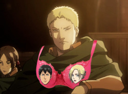 rainbowmarimo: Reiner BRAun Bertholdt Reiner Annie=BRA I regret