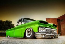 doyoulikevintage:  Hot rod Chevy truck