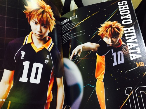 fencer-x:GOT MY GOODS. GOD LOOK AT THIS PAMPHLET. ONLY HINATA AND KAGEYAMA GET TWO-PAGE SPREADS AND IWAOI GET THEIR OWN SPREAD.  Iâ€™M BREATHING HARD NOW.