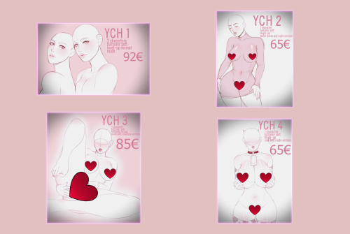 YCH “Your Character Here” Commissions Open  These