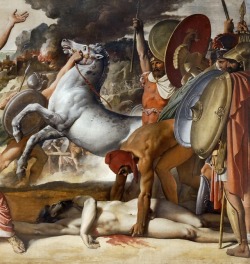  Detail : Romulus - Victory over Acron. 1812. Jean Auguste Dominique