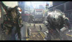 theomeganerd:  Titanfall & Killzone Shadow Fall by maccola