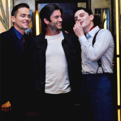 evantpetersdaily:    Matt Bomer, Wes Bentley and Evan Peters