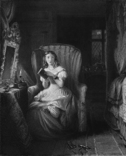 viα funeral-wreath: R. Graves, The Ghost Story; girl reading