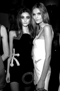 le-monde-sans-couleur:  Taylor Marie Hill & Kate Grigorieva