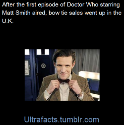ultrafacts:In his first episode, Smith declared “bow ties are