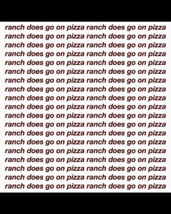 #ranchdoesgoonpizza #pizza #ranch