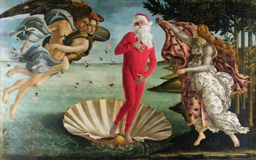 blondebrainpower:Inspired by the Birth of Venus Sandro Botticelli