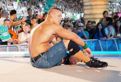 extremeviki54:  John Cena - Wrestlemania Candids