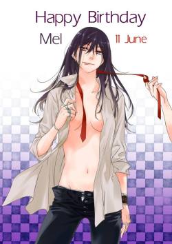 Happy Birthday Mel!—Character from Ratana Satis’ yuri manga