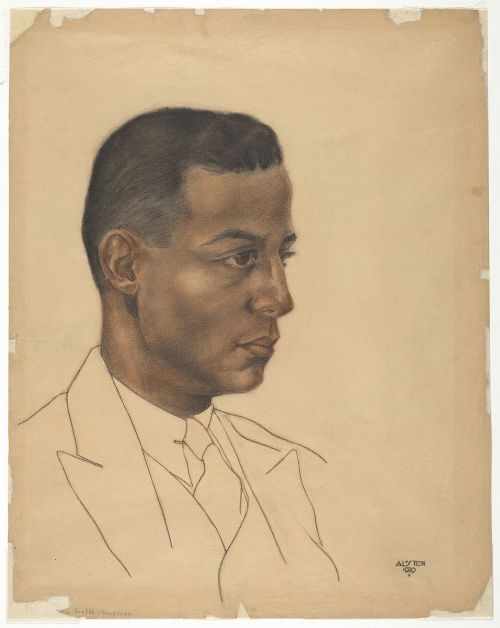 beyond-the-pale: Portrait of a Man, 1929 - Charles Alston (1907-1977)VMFA