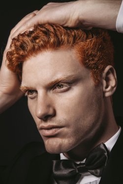 cleverprime:  for-redheads:  Marc Goldfinger by Lee Faircloth