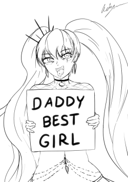 aikiyun: aikiyun:   [Anon Request] Slutty Weiss Weiss is daddy’s