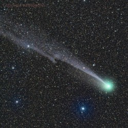 Long Lovejoy and Little Dumbbell #nasa #apod #lovejoy #comet