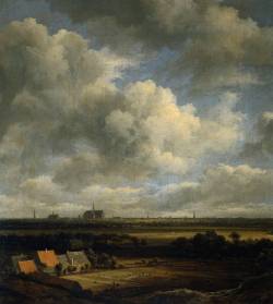 artandopinion:  View of Haarlem 1670 Jacob van Ruysdael 