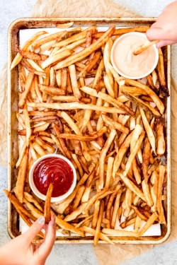 daily-deliciousness:  Homemade french fries