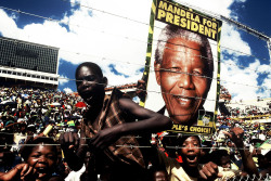 timelightbox:   Photograph by David Turnley RIP Nelson Mandela