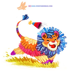 cryptid-creations:  Daily Paint 1292. Party Animal by Cryptid-Creations