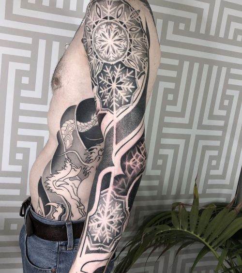 jasonpcorbett: Another couple of shots of Gordy’s sleeve- amazing