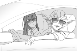 kuribo-h:   (x)  Satsuki and Ragyo swag  kiryuins~ <3 <3