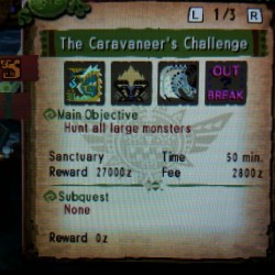 Ugh, this quest has been kicking my ass something fierce.   #monsterhunter4ultimate