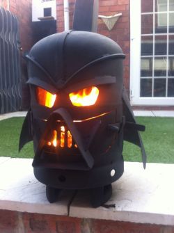 uggly:  Vader outdoor fireplace 