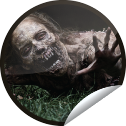      I just unlocked the The Walking Dead Zombie sticker on GetGlue