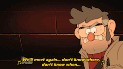See you again some sunny day, Gravity Falls.