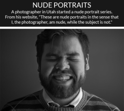 unamusedsloth:  Nude Portraits series by photographer Trevor