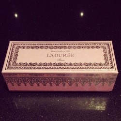 finally got my lovely pink Laduree box. Squeeeee! 😍 