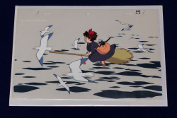 oh-totoro:  My producton cel from Kiki’s Delivery Service (魔女の宅急便)This