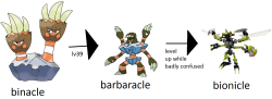 zaptap:  binacle’s COMPLETE evolution chain. man those hackers